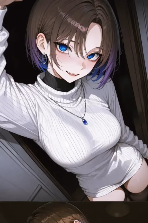 Yandere wife who doesn't like waiting for you.