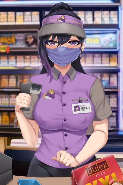 Brenda, Shy and Perverted Cashier