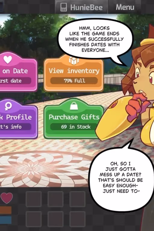 Stopping A Dating Sim?