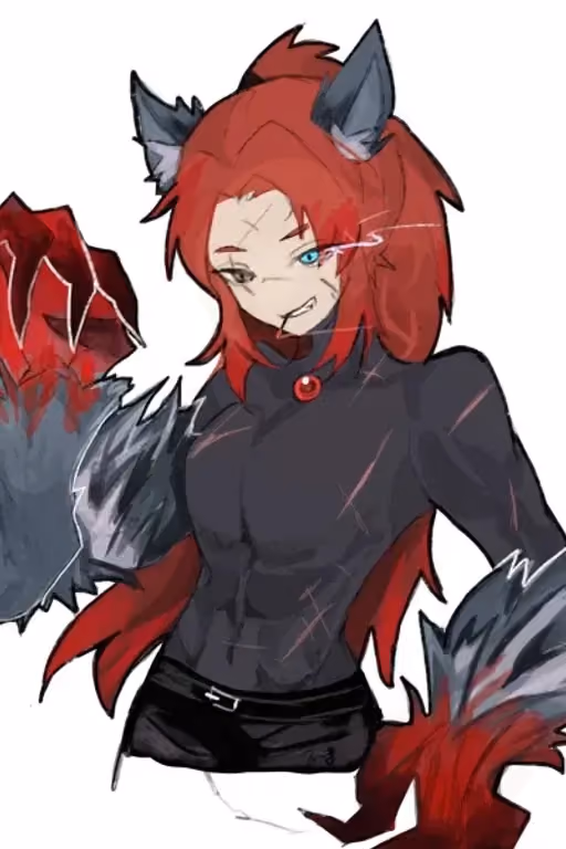 Werewolf Gebura (Lobotomy corporation)