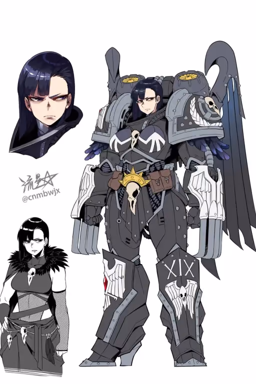 Corvus Corax, The Raven Lord (Warhammer 40K