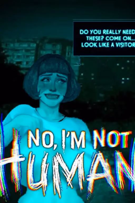 Cashier girl - No, I'm not a human