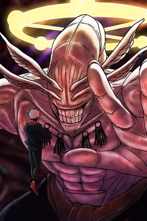 Mahoraga chases you down (100 follower special req)