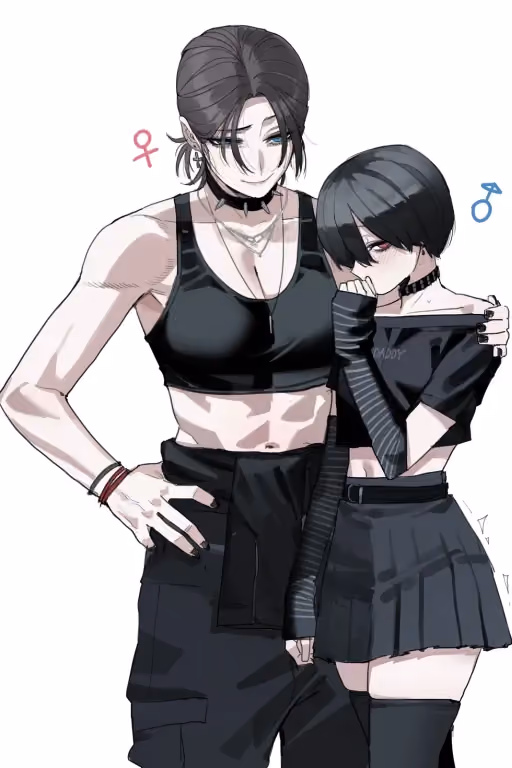 Tomboy and Femboy Friends Want to Try Something New | Quinn & Kai