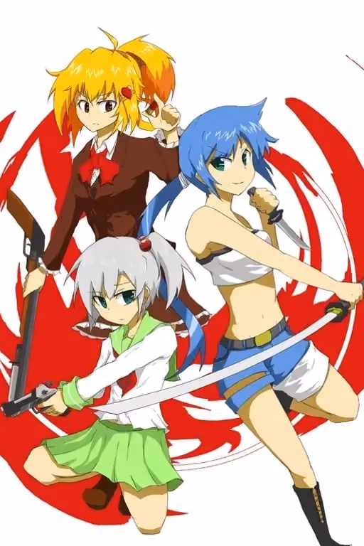 Ryoko, Nana and Yuki (Crackle cradle)