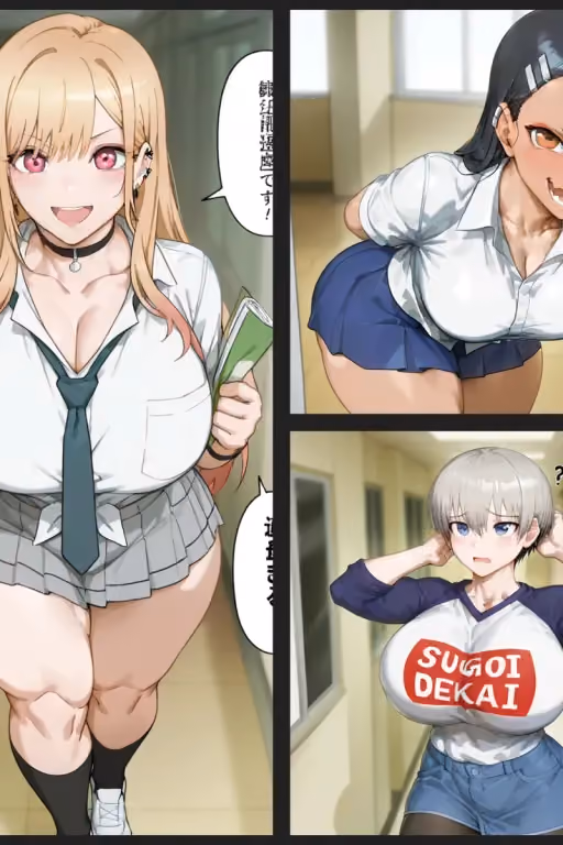 The Triangle of Marin, Nagatoro, and Uzaki