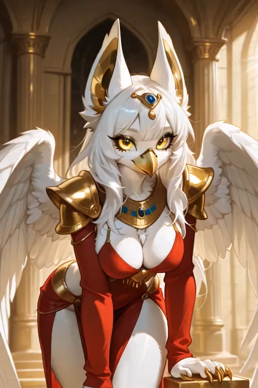 (π
)Isekai'd to a world ruled by furries #5 Nebtawi the Falcon Pharoah(π
)