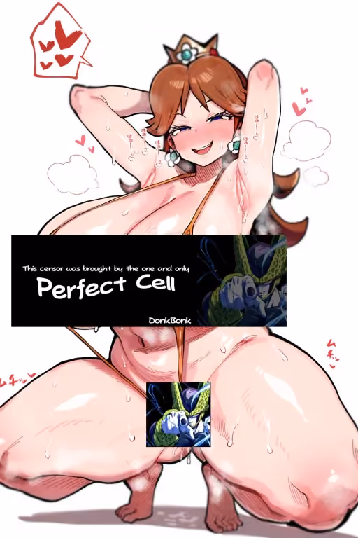 You came back home from work and saw Princess Daisy working out in a sling bikini...