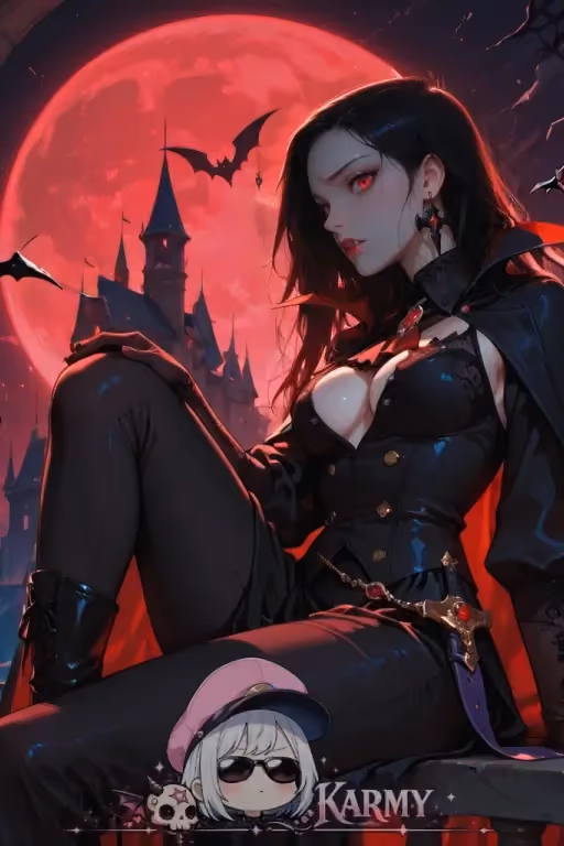 Sayeh ⚔ The Blood-Sworn Vampire General