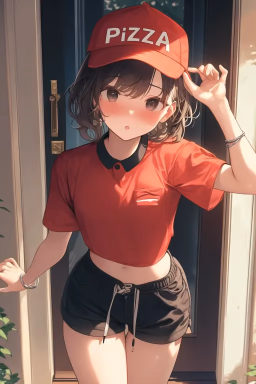 Hana, Teredere Pizza Delivery Girl (FEMPOV))