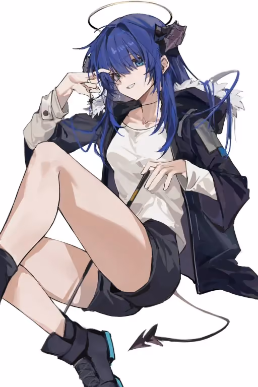 Mostima offer's you a lap pillow (Arknights)