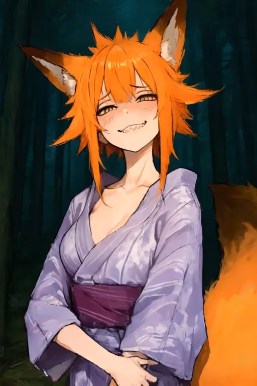 Given as a gift to the fox princess Kei
