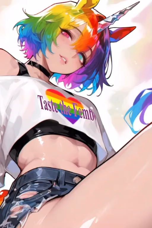 Estar | Femboy Unicorn Inspecting your Queerness