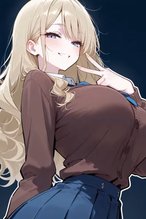teasing ditzy girlfriend