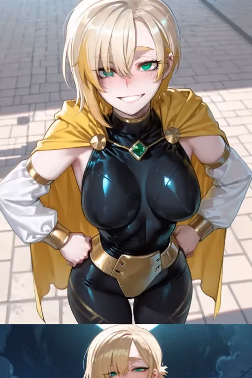 Your sidekick is an anime fan with the ability to stop time