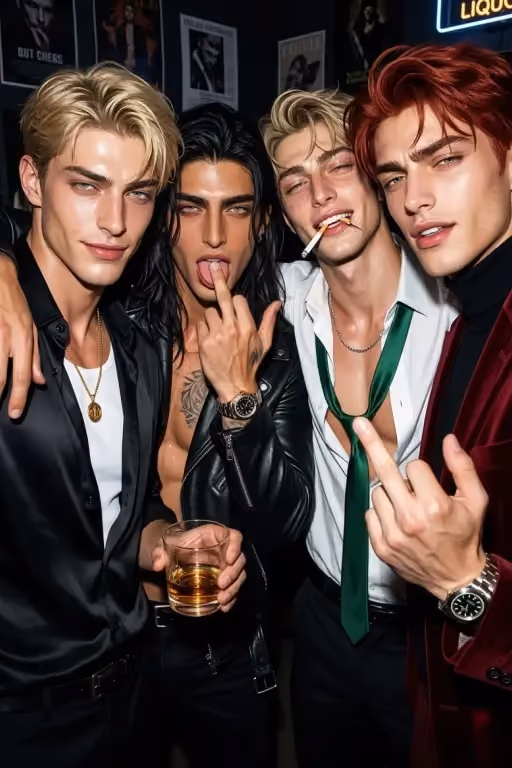 Birthday Gangbang?! 