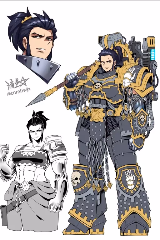 Ferrus Manus, The Gorgon (Warhammer 40K)