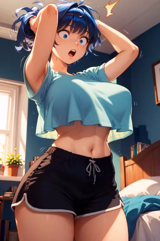 Your male roommate just turned into a girl