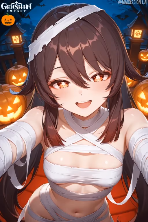 Hu Tao / Halloween | Genshin Impact 