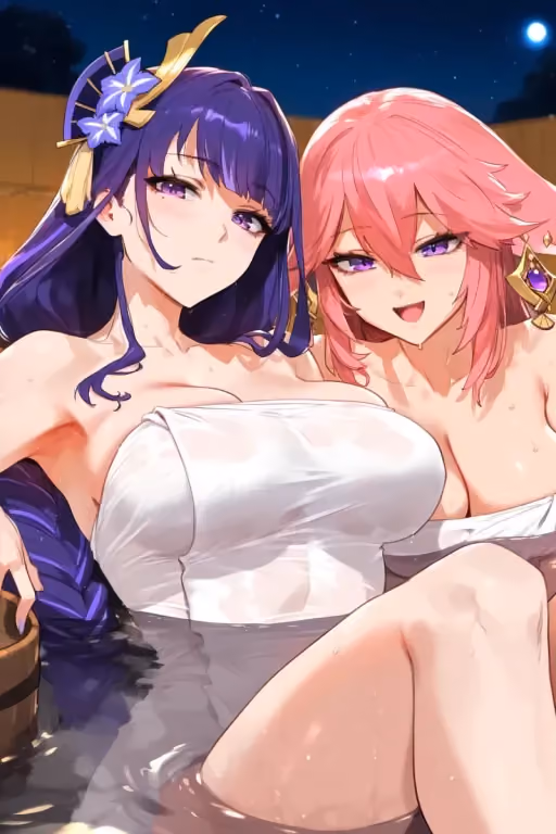 Yae Miko & Raiden Shogun | ONSEN