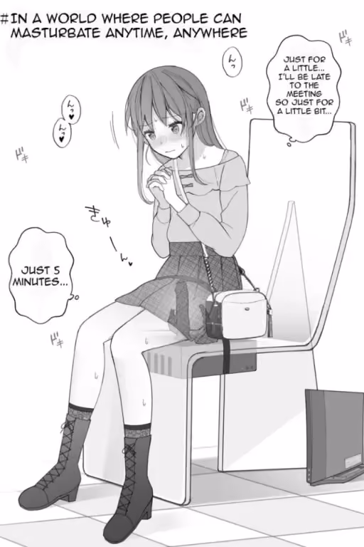 Embarrassed in public (female or male pov)