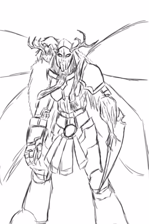 Female Daemon prince Mortarion 