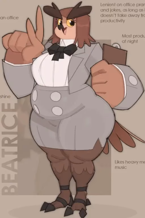 Beatrice ~ Your New Supervisor 📋🦉
