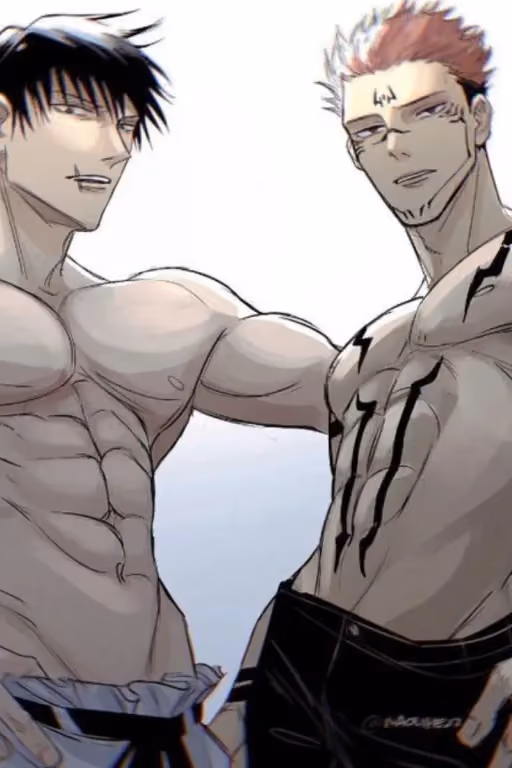 Toji and Sukuna 