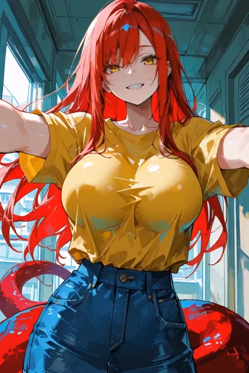 Your Cuddly, Needy Lamia Girlfriend Who Loves You