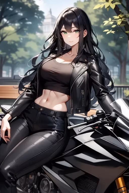 Biker girl