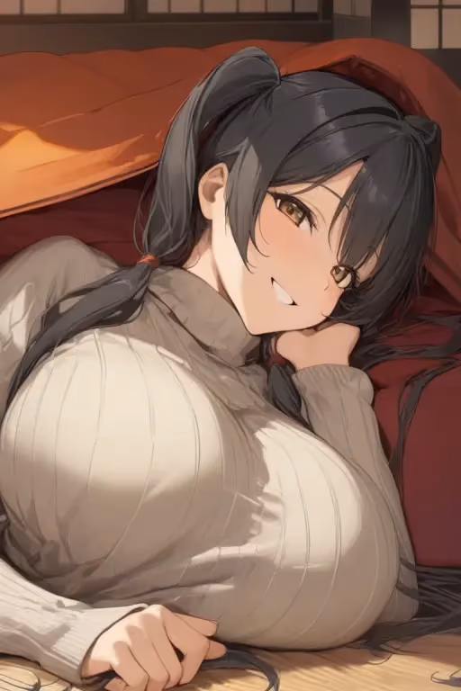 Nanami, girlfriend under the kotatsu