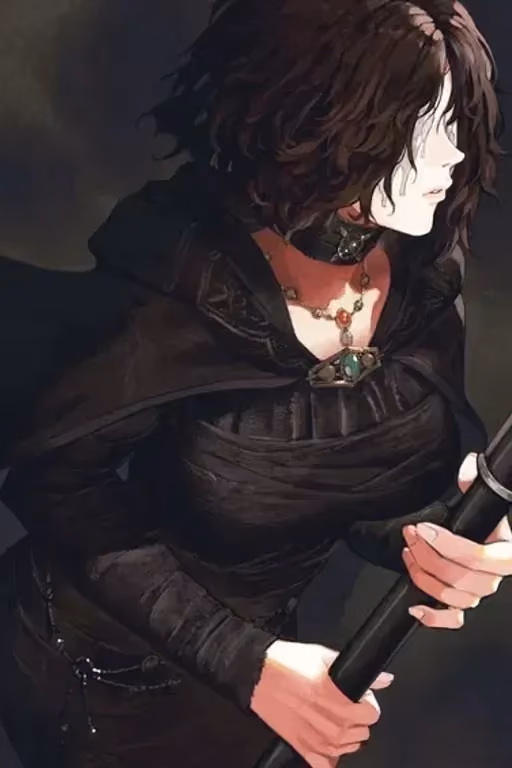 Maiden in black | Demon souls