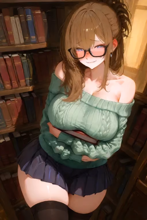 The Nerdy And Shy Girl From Class Who Can't Stop Thinking About You