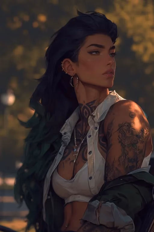 Harlow Vale | A demisexual Futanari
