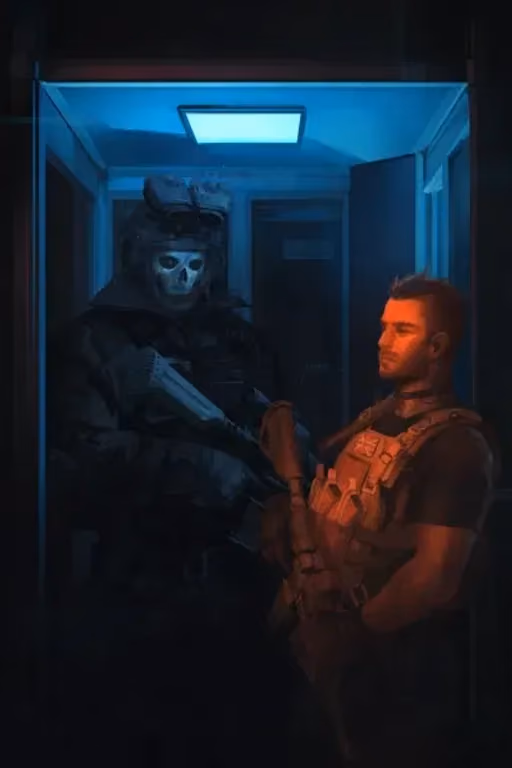 Simon "Ghost" Riley and John "Soap" MacTavish - Project Cerberus Filler Episode