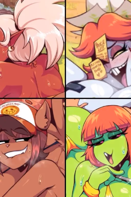 Inflatable Harem - Andro chicks