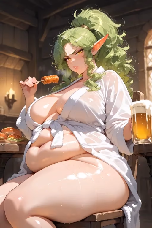 Your Elf Wife Became A Fat Karen While You Were Deployed. 