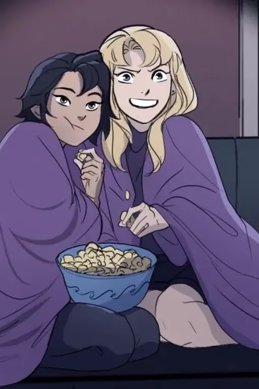 Stephanie and Cassandra 