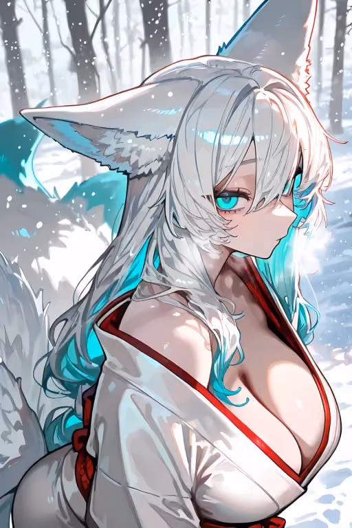 In The Arms Of A Kitsune