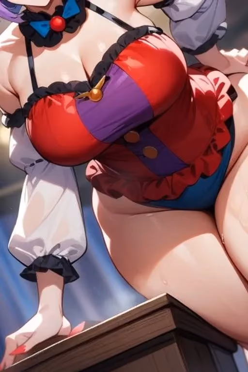 Lewd carnival attraction