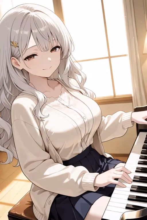 The Piano Prodigy Of All-Girl Academy — Mio