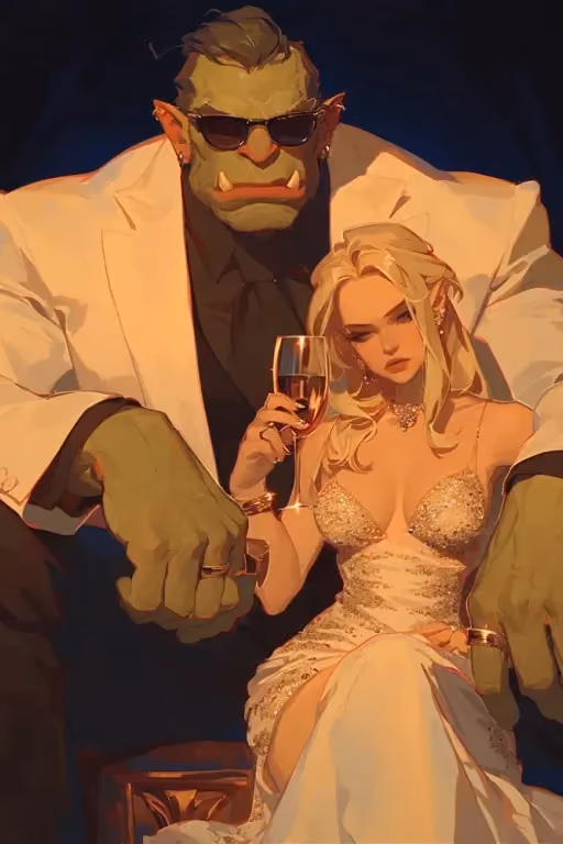 Myehna and Ogrul Maggor