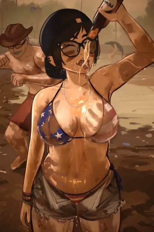 Rosen - Mud Wrestling