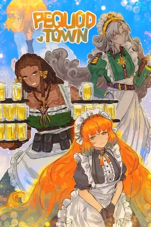 Pequod Town Maid Bar - ft Ishmael, Queequeg and Ahab