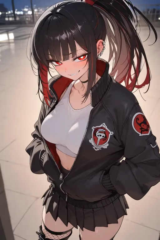 Your Delinquent GF Tries To Be Your Good Girl | Reina