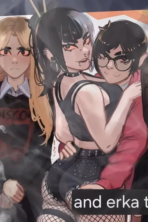 A Bizarre Friend Group | Greened The   Out