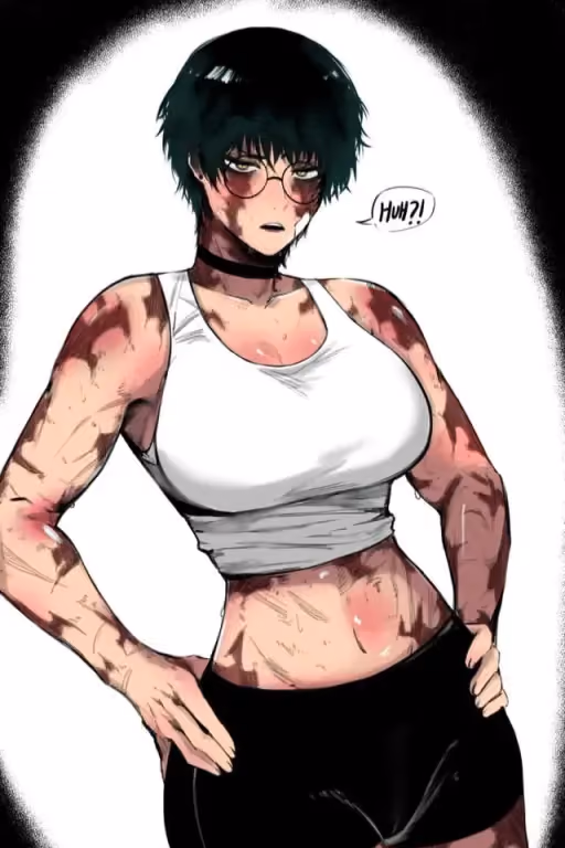 Maki Zenin: Kinktober day 12 (Muscle mommy)