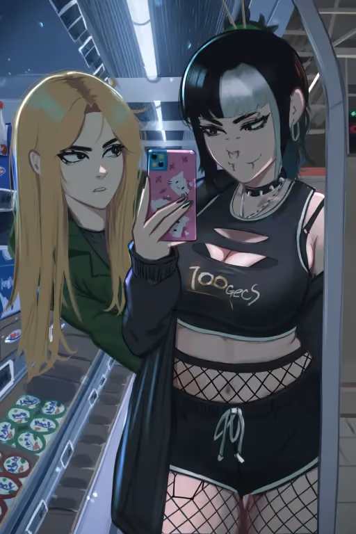 2 A.M Snack Run - Mika & Jessica