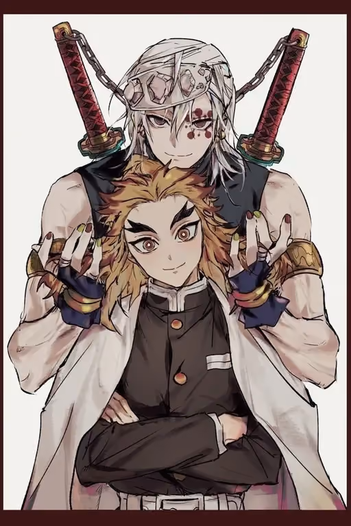 Uzui Tengen & Kyojuro Rengoku