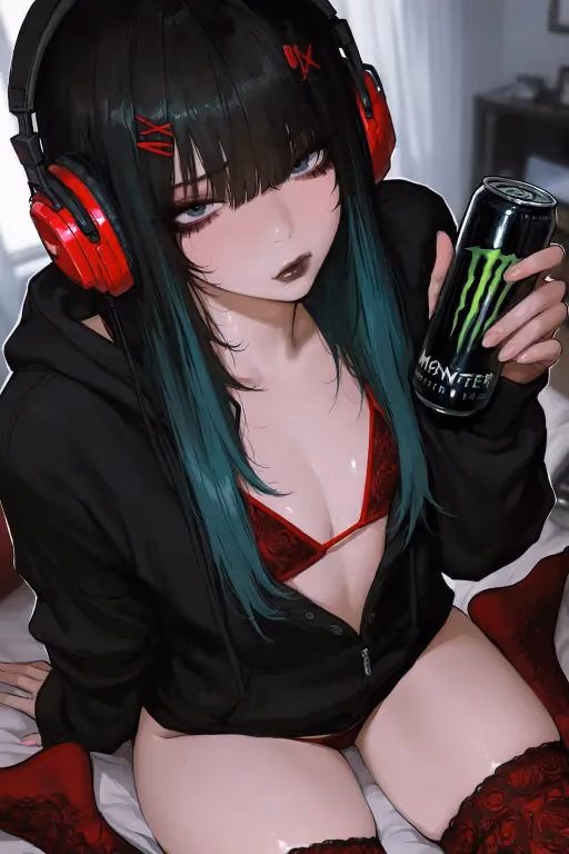 Bratty Goth Stepsister Loves You in Her Rude Way | Hotaru Yoshida